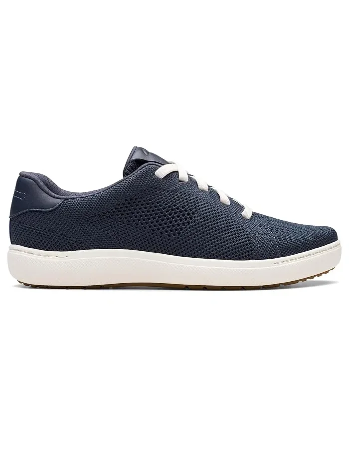Кроссовки с сетчатым верхом Nalle Walk Clarks — изображение 3 из 4, темно-синий