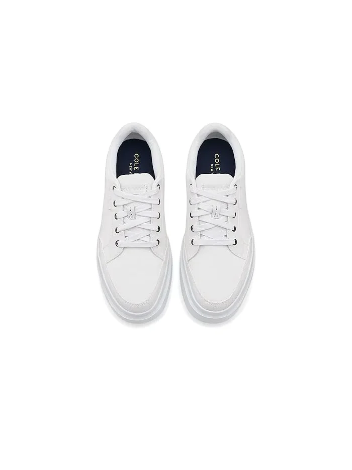 Кроссовки парусиновые Grandpro Yacht Cole Haan — изображение 2 из 4, белый/белый