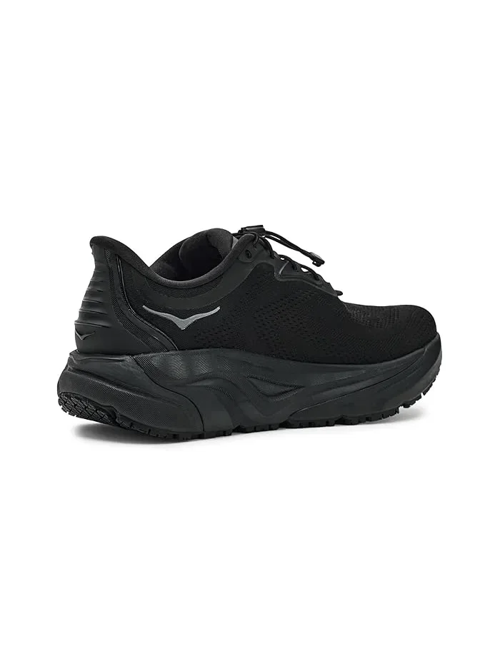 Кроссовки нескользящие Arahi Slip Resistant Hoka — изображение 3 из 4, черный/черный