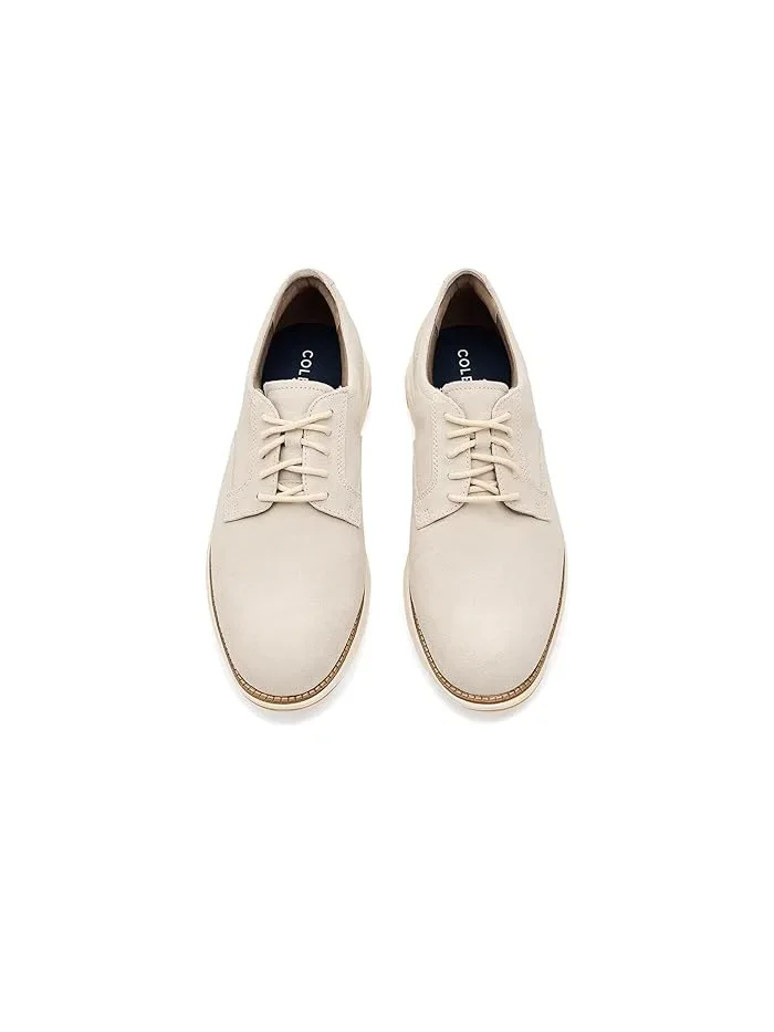 Кроссовки замшевые Grand Atlantic Cole Haan — изображение 2 из 4, слоновая кость
