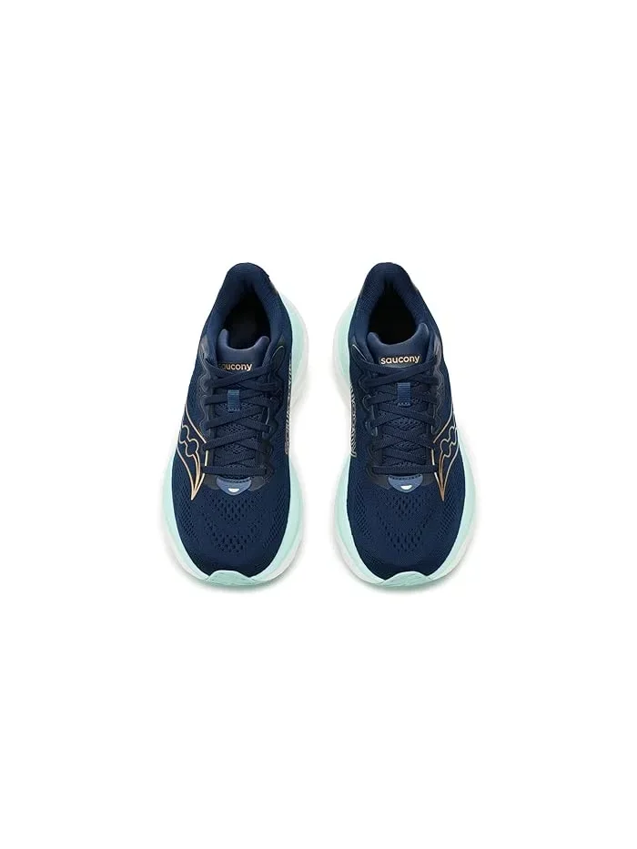 Кроссовки для бега Ride 19 Saucony — изображение 2 из 4, темно-синий/голубой