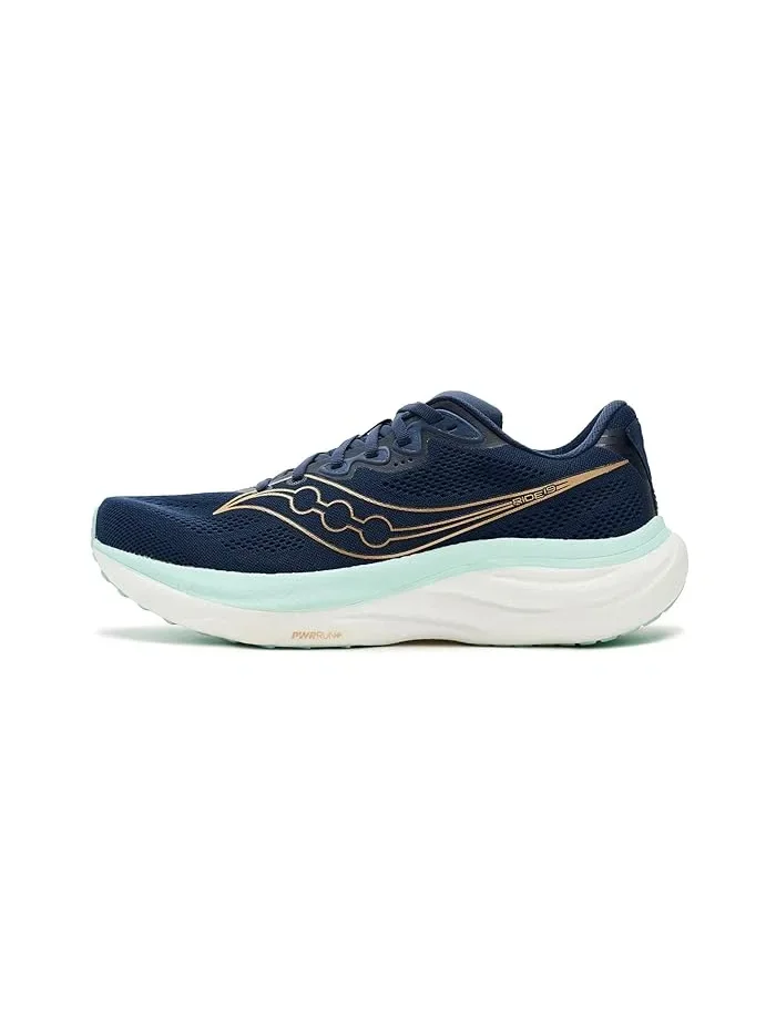 Кроссовки для бега Ride 19 Saucony — изображение 4 из 4, темно-синий/голубой