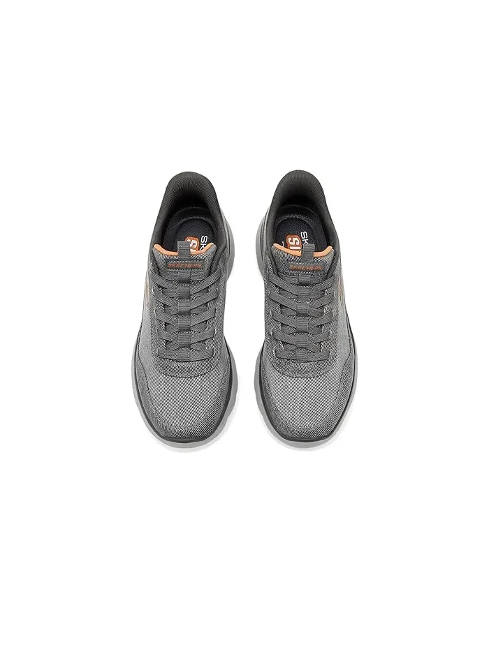 Кроссовки с системой Hands Free Slip-In Summits Canvas SKECHERS — изображение 2 из 4, белый//синий