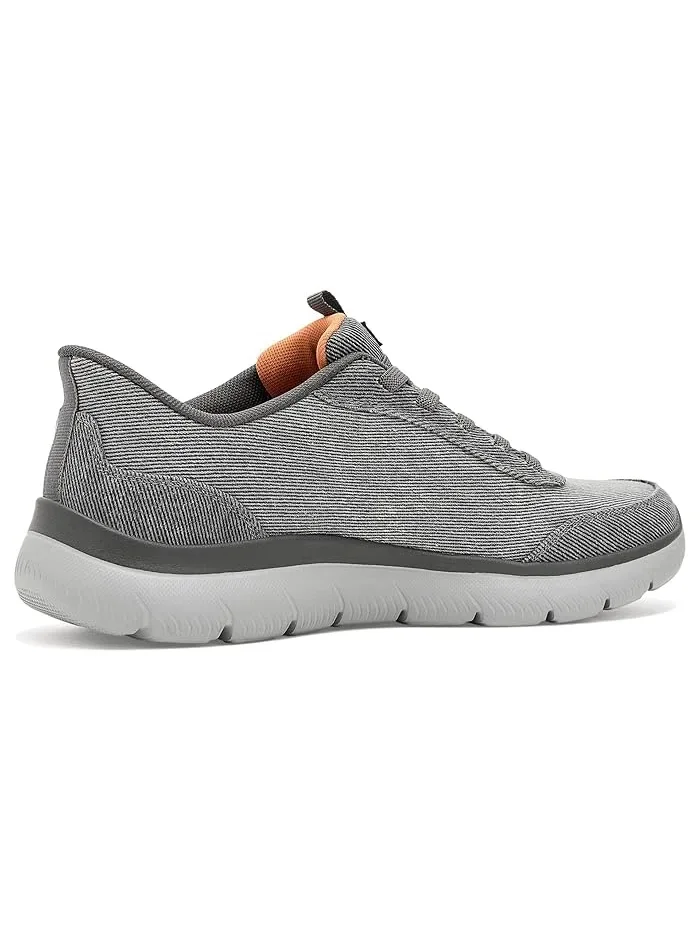 Кроссовки с системой Hands Free Slip-In Summits Canvas SKECHERS — изображение 3 из 4, белый//синий