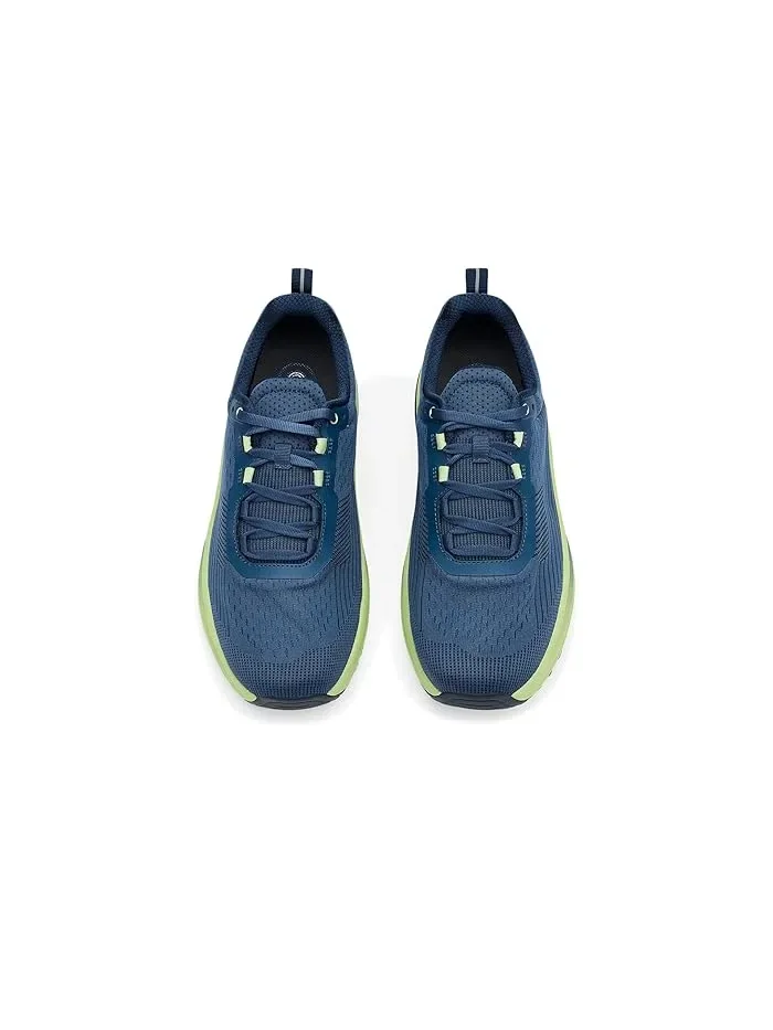 Кроссовки ортопедические Race Orthofeet — изображение 2 из 4, синий/зеленый