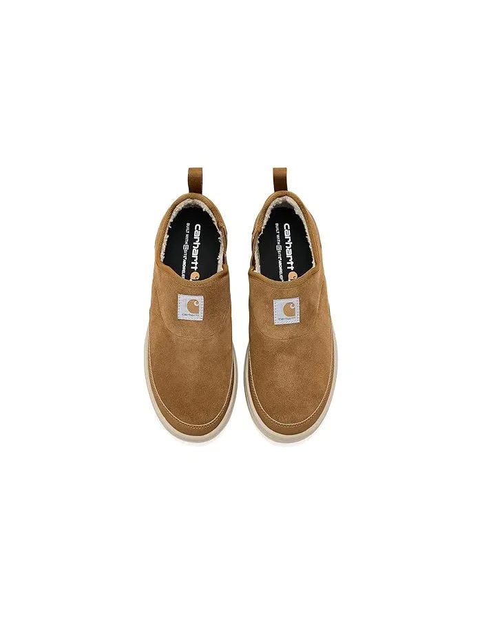 Кроссовки с подкладкой из флиса Detroit Lined Slip On Carhartt — изображение 2 из 4, коричневый