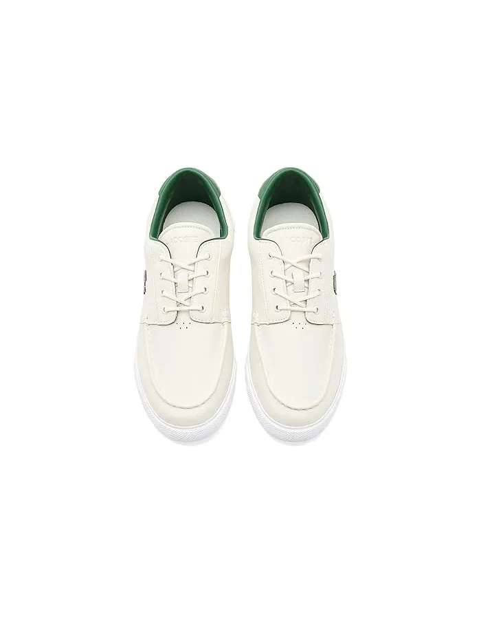 Кроссовки кожаные Bayliss 2.0 Lacoste — изображение 2 из 4, белый/темный зеленый
