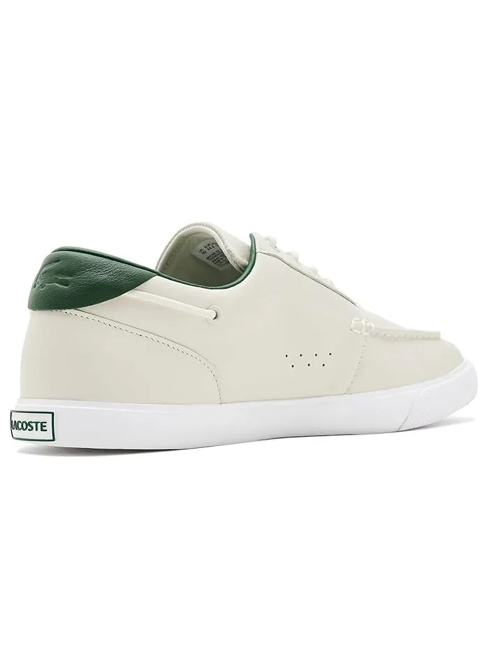 Кроссовки кожаные Bayliss 2.0 Lacoste — изображение 3 из 4, белый/темный зеленый