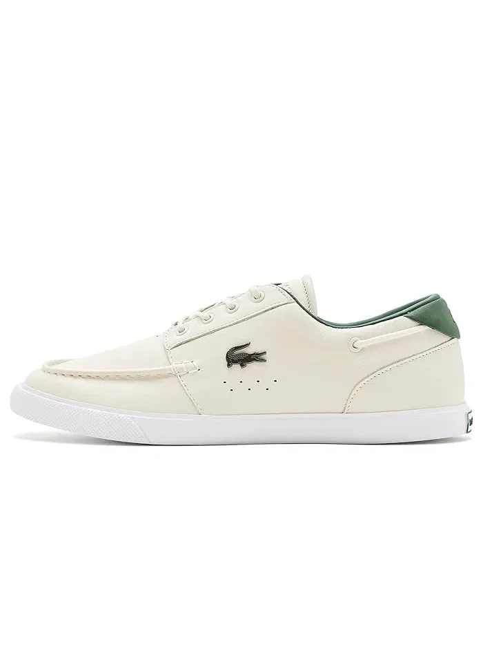 Кроссовки кожаные Bayliss 2.0 Lacoste — изображение 4 из 4, белый/темный зеленый