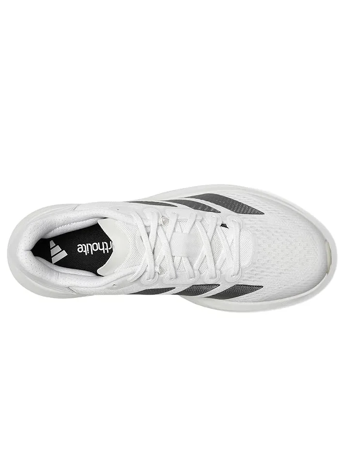 Кроссовки беговые Duramo Speed 2 Adidas — изображение 2 из 4, белый/металлик/серый