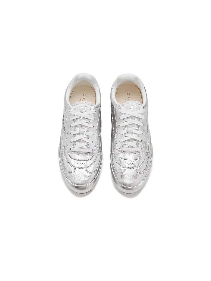 Кроссовки GrandPro Turf 2.0 Cole Haan — изображение 2 из 4, серебристый/белый