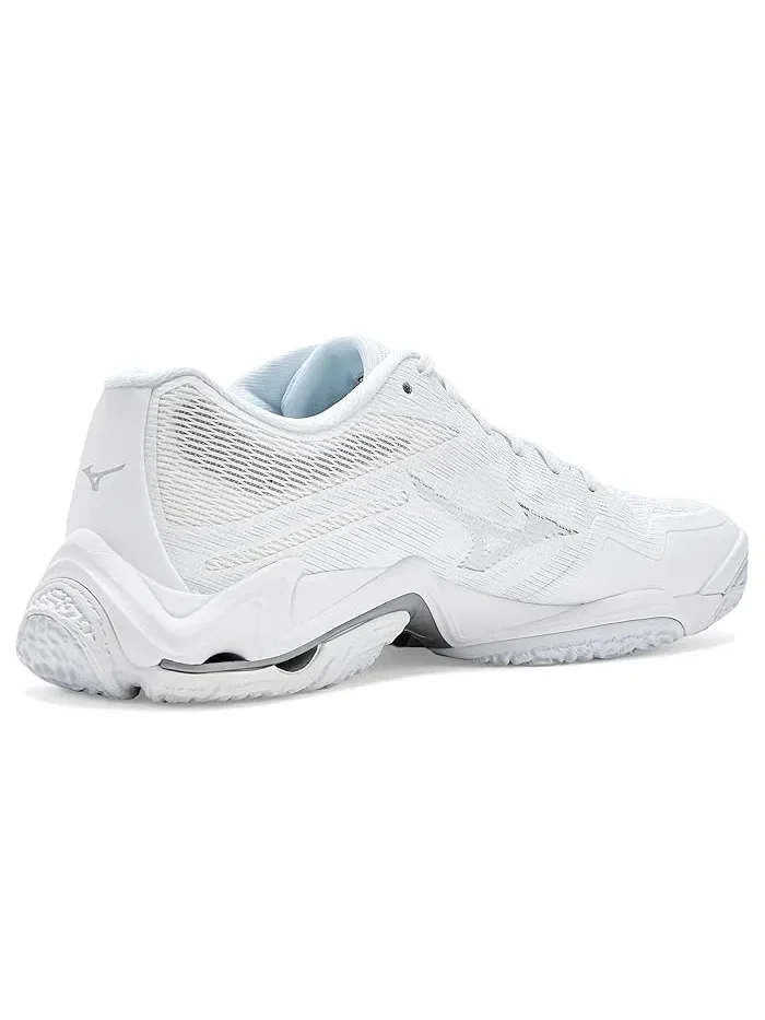 Кроссовки для волейбола Wave Lightning Elite Mizuno — изображение 3 из 4, белый/серебристый
