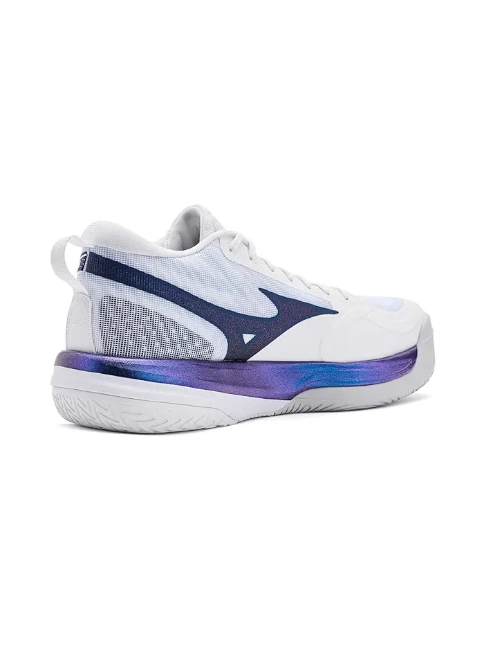 Кроссовки для прыжков Mizuno Neo Jump — изображение 3 из 4, белый/синий