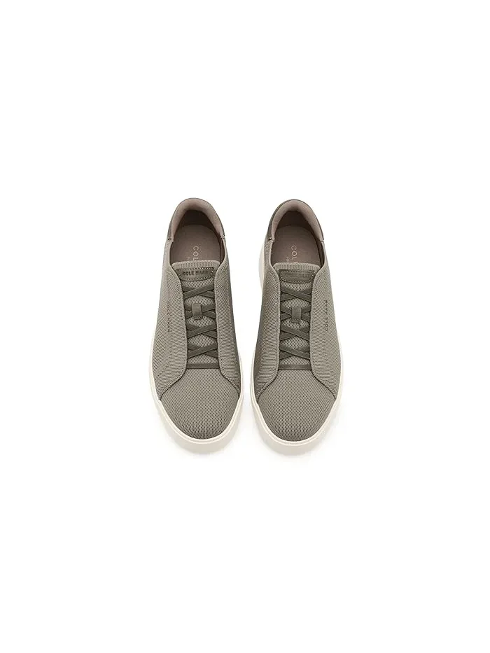 Кроссовки Slip-on Grandpro Luxe Stitchlite Cole Haan — изображение 2 из 4, оливковый/слоновая кость