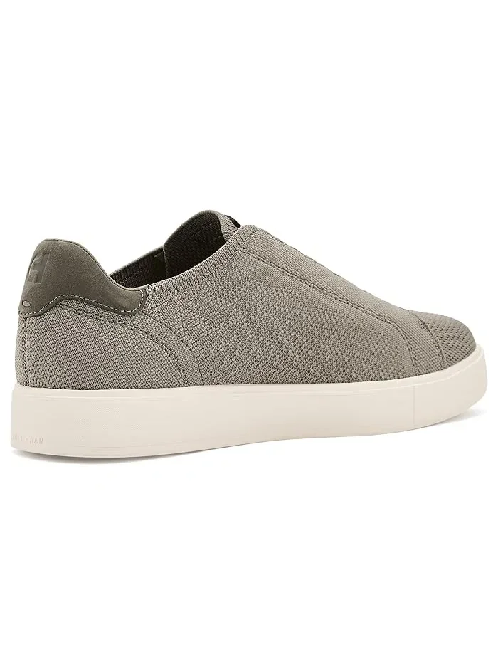 Кроссовки Slip-on Grandpro Luxe Stitchlite Cole Haan — изображение 3 из 4, оливковый/слоновая кость