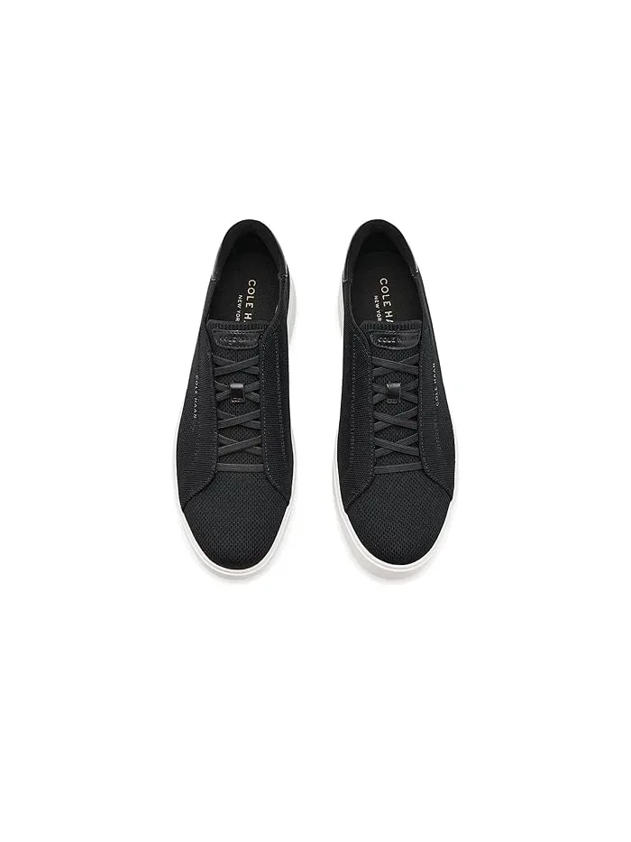 Кроссовки повседневные Grandpro Luxe Stitchlite Slip-on Cole Haan — изображение 2 из 4, черный/белый