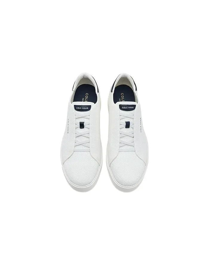 Кроссовки slip-on Cole Haan Grandpro Luxe Stitchlite — изображение 2 из 4, белый/темно-синий/белый
