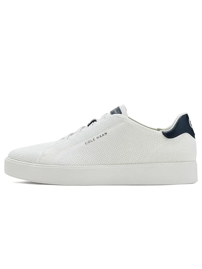 Кроссовки slip-on Cole Haan Grandpro Luxe Stitchlite — изображение 4 из 4, белый/темно-синий/белый