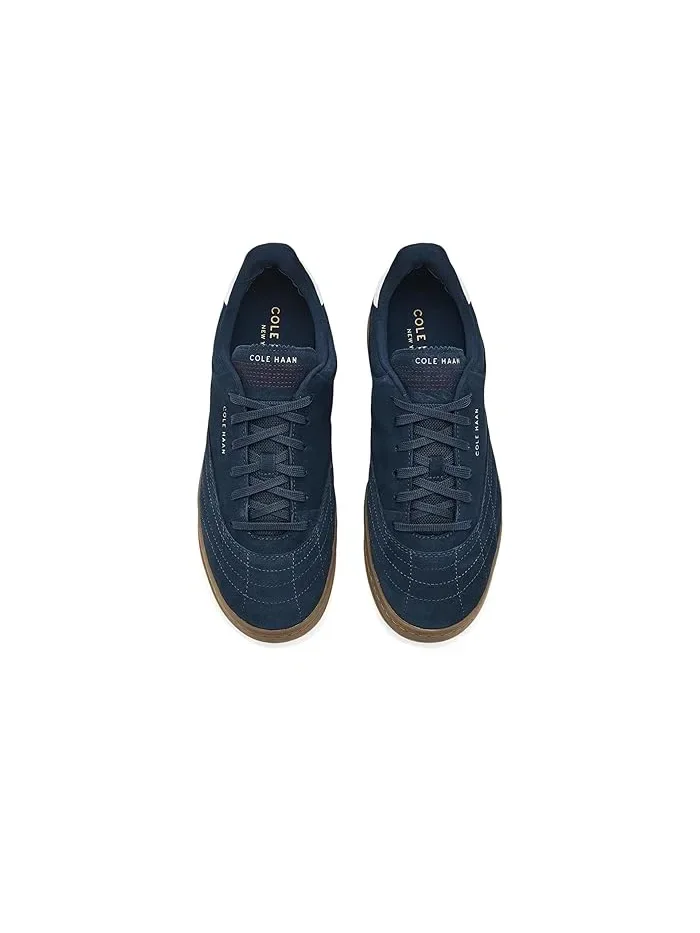 Кроссовки кожаные Grand Crosscourt Turfline Cole Haan — изображение 2 из 4, темно-синий/белый/темный