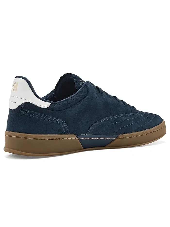 Кроссовки кожаные Grand Crosscourt Turfline Cole Haan — изображение 3 из 4, темно-синий/белый/темный
