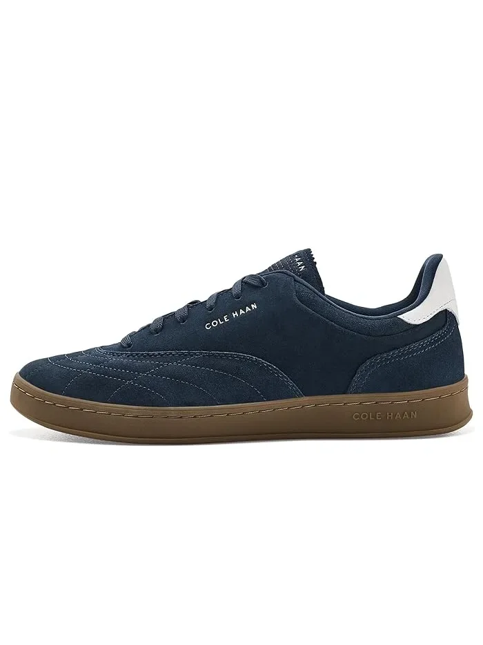 Кроссовки кожаные Grand Crosscourt Turfline Cole Haan — изображение 4 из 4, темно-синий/белый/темный