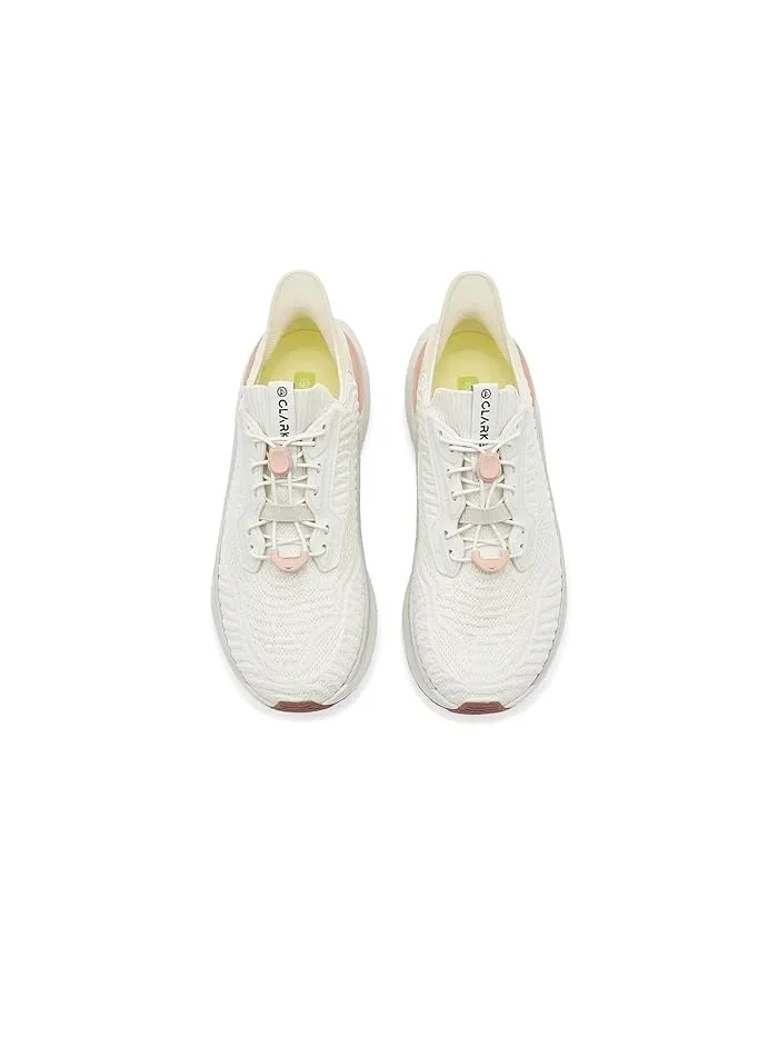 Кроссовки для ходьбы Pace Rise Clarks — изображение 2 из 4, белый