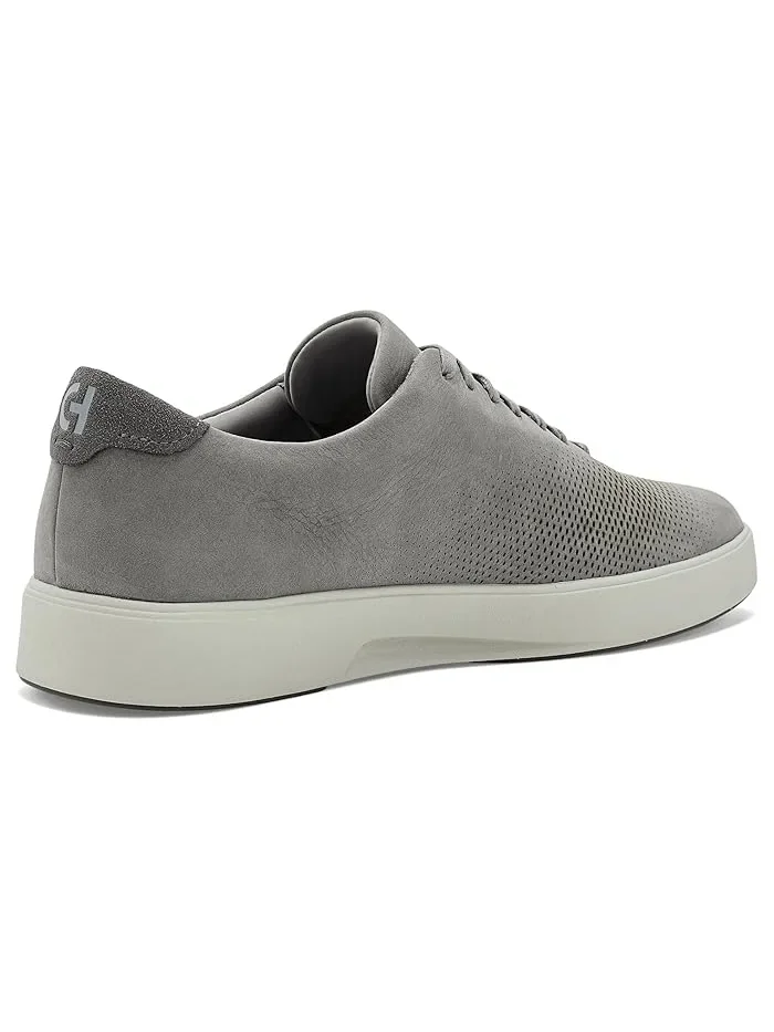 Кроссовки из кожи с перфорацией Grandpro Cityspectre Laser Perforated Cole Haan — изображение 3 из 4, серый