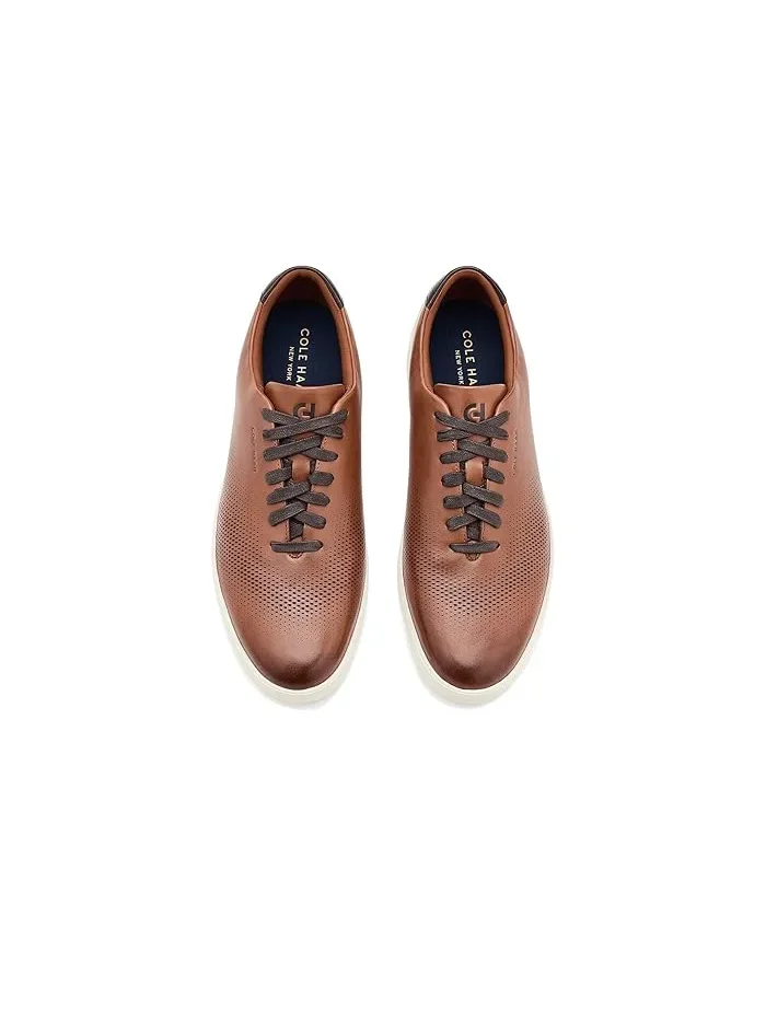 Кроссовки с лазерной перфорацией Grandpro Cityspectre Cole Haan — изображение 2 из 4, бежевый/темный