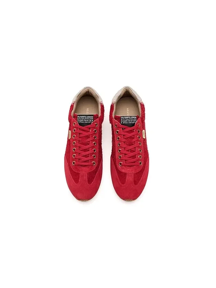 Кроссовки Liam из замши AllSaints — изображение 2 из 4, красный