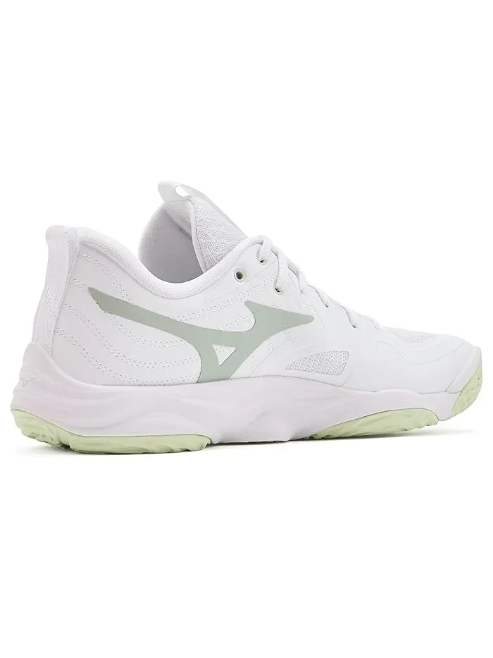 Кроссовки волейбольные Wave Momentum 4 Elite Mizuno — изображение 3 из 4, белый