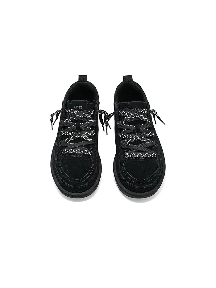 Кроссовки UGG Minimel из замши и переработанного текстиля — изображение 2 из 4, черный