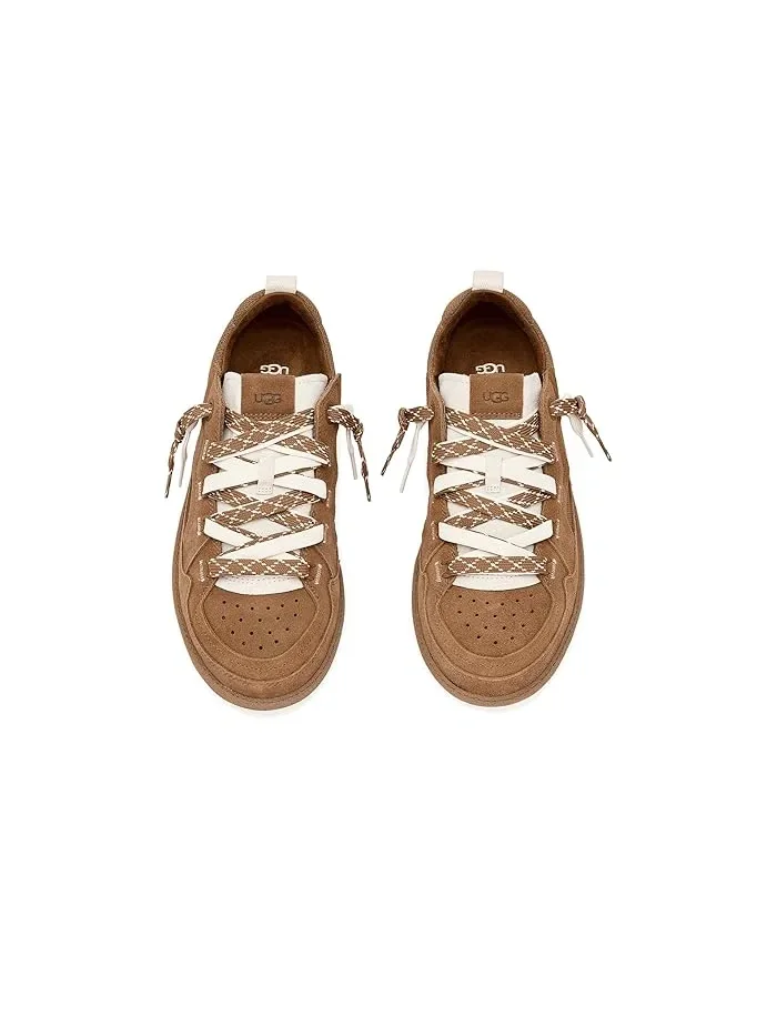 Кроссовки из замши и переработанного текстиля Minimel UGG — изображение 2 из 4, орех