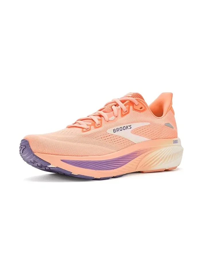 Кроссовки для бега Ghost 18 Brooks, Peach/Grape/Coconut