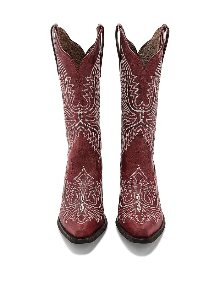 Ботинки ковбойские Round Up Collins Ariat, Grenadine — изображение 2 из 4, гренадин