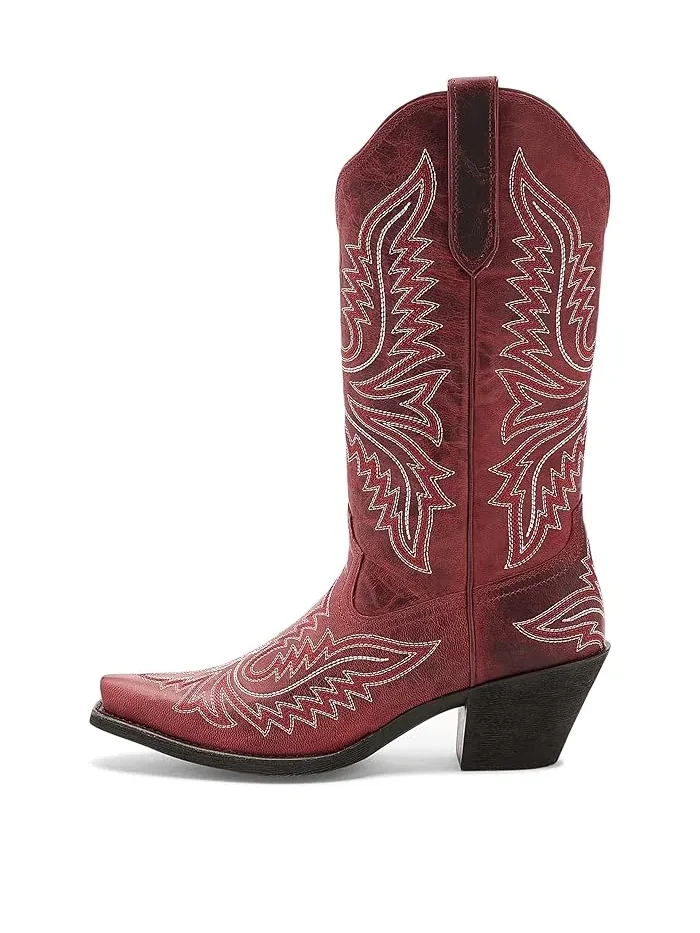 Ботинки ковбойские Round Up Collins Ariat, Grenadine — изображение 4 из 4, гренадин