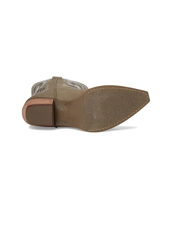 Ботинки западные с декором Irlene Short Deco Stitch FRYE AND CO. — изображение 3 из 4, тауп
