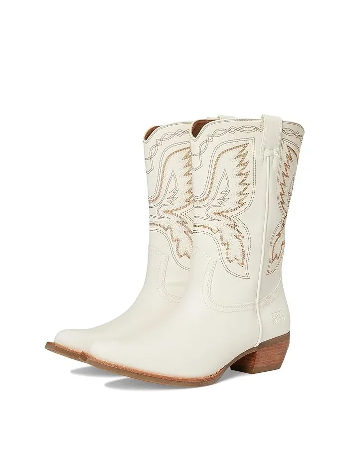 Ботинки Western Irlene Short Deco Stitch FRYE AND CO. — изображение 1 из 4, белый