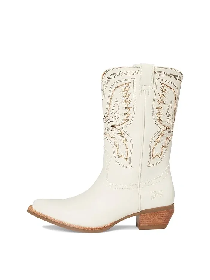 Ботинки Western Irlene Short Deco Stitch FRYE AND CO. — изображение 4 из 4, белый