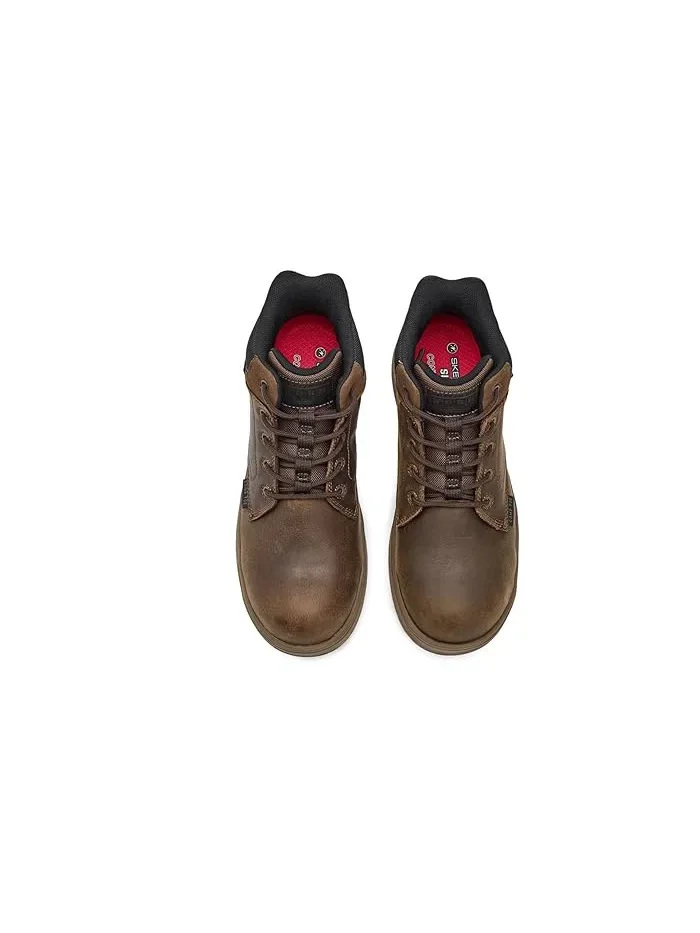 Ботинки с композитным носком Declon Comp Toe SKECHERS Work — изображение 2 из 4, коричневый