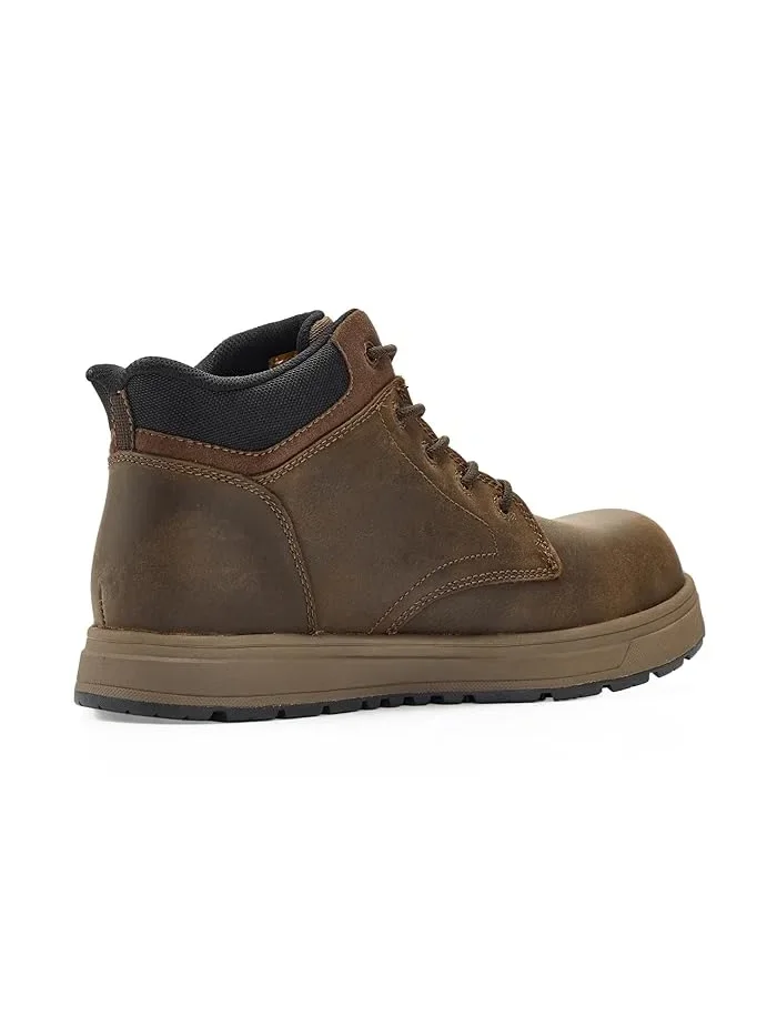 Ботинки с композитным носком Declon Comp Toe SKECHERS Work — изображение 3 из 4, коричневый