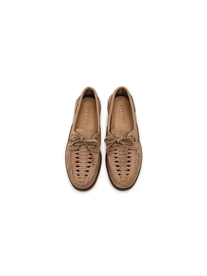 Ботинки плетеные кожаные Ao2eyewoven Sperry — изображение 2 из 4, коричневый