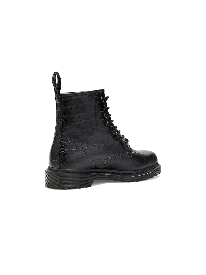 Ботинки высокие 1460 Croco Dr. Martens — изображение 3 из 4, черный