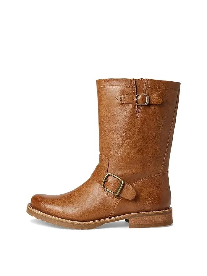 Ботинки из кожи Chensee Short FRYE AND CO. — изображение 4 из 4, шампань