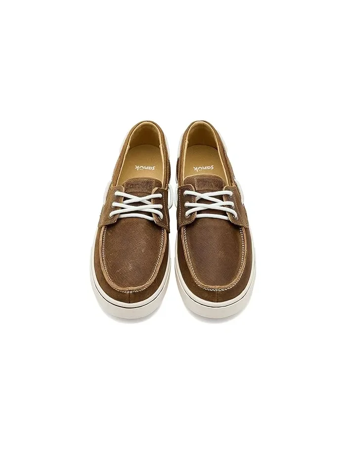 Ботинки Hava-boat Leather Sanuk, Doe — изображение 2 из 4, олениха