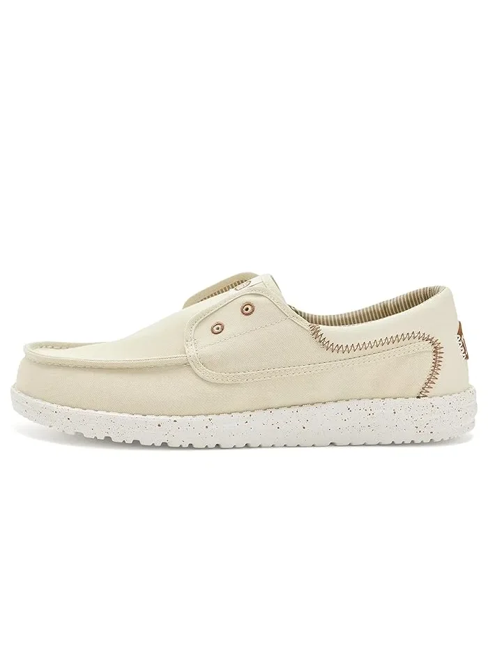 Туфли-лодочки Wally Cru Stretch Canvas Hey Dude — изображение 4 из 4, светлый серый/мульти