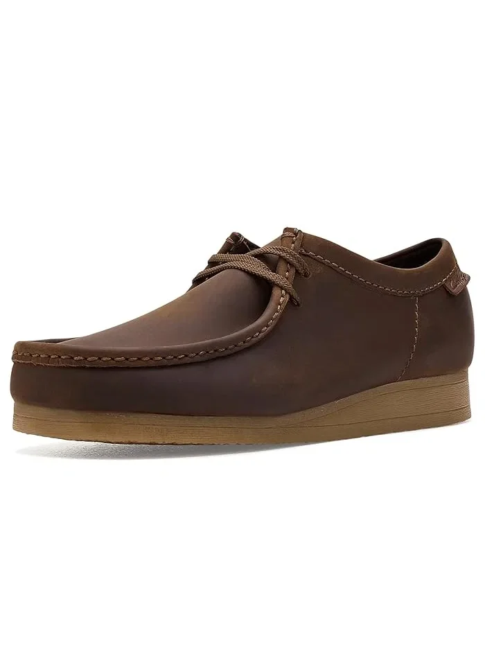 Туфли Clarks Wallaston Low — изображение 1 из 4, бежевый