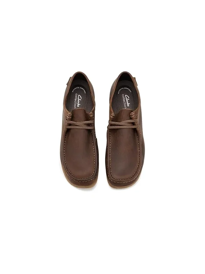 Туфли Clarks Wallaston Low — изображение 2 из 4, бежевый