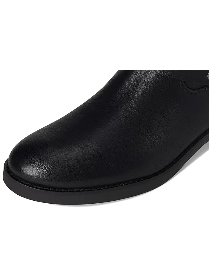 Ботинки кожаные Kellie Harness Wide Calf FRYE AND CO. — изображение 2 из 4, черный