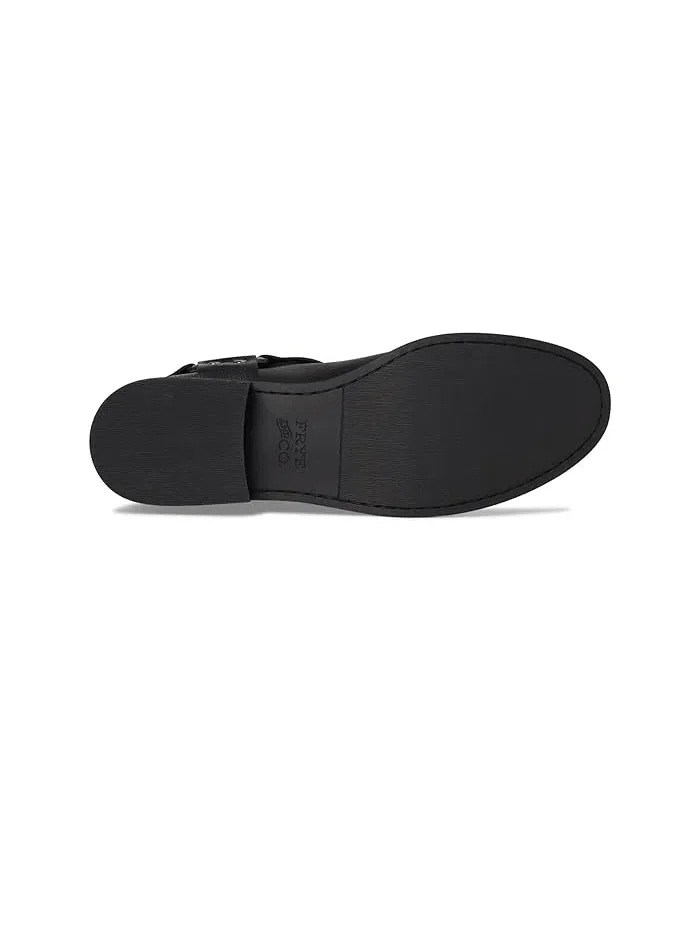 Ботинки кожаные Kellie Harness Wide Calf FRYE AND CO. — изображение 3 из 4, черный