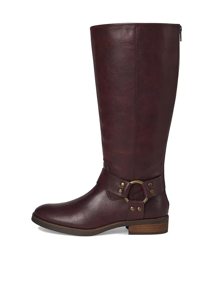 Ботинки ковбойские Kellie Harness Wide Calf FRYE AND CO. — изображение 4 из 4, малина
